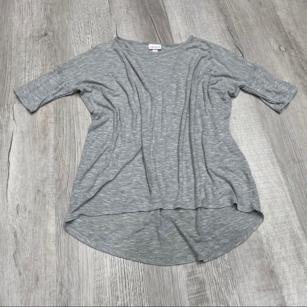 5/$25 - LuLaRoe Gray Simply Comfortable Irma